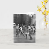 通り カード (黄色い花)