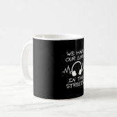 通り コーヒーマグカップ (正面左)