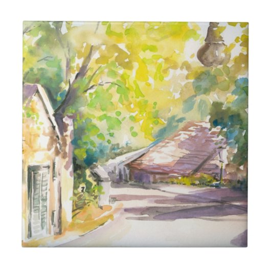 通り タイル (正面)