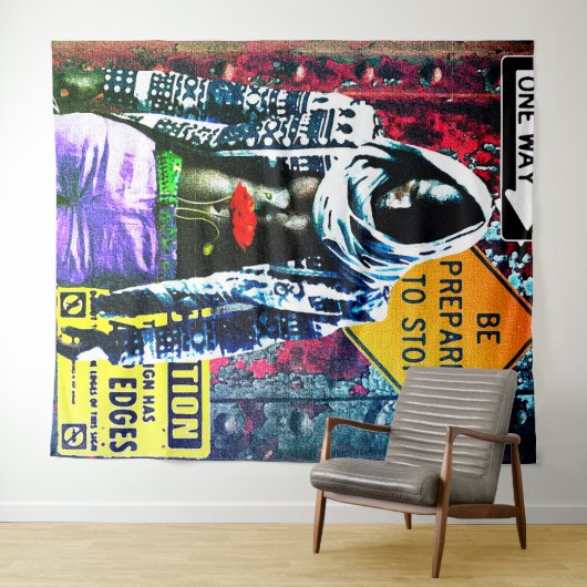 通り タペストリー (インサイチュ(横))