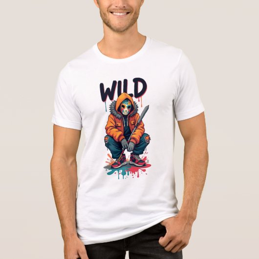 「通り」 トライブレンドTシャツ (正面)