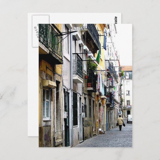 通り ポストカード (正面/裏面)