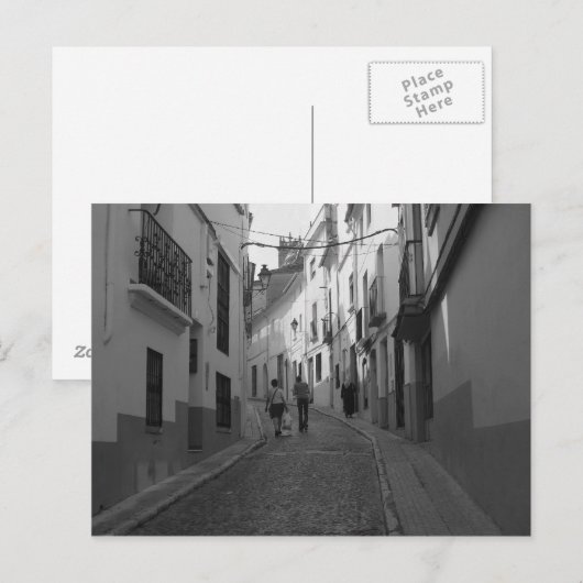 通り。 ポストカード (正面/裏面)