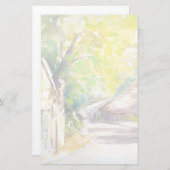 通り 便箋 (正面/裏面)