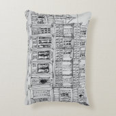 通り、四王室の半フランスの期|ニューオーリンズ アクセントクッション (裏面(縦))