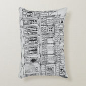 通り、四王室の半フランスの期|ニューオーリンズ アクセントクッション (正面(垂直))