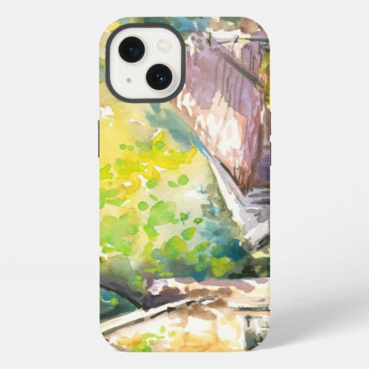通り iPhoneケース (裏面)