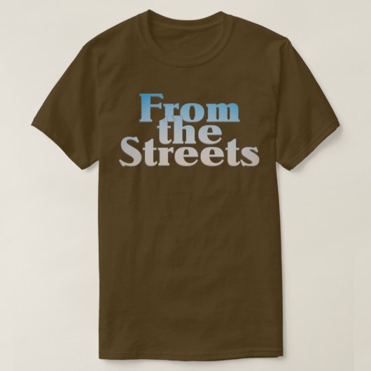 通り Tシャツ (デザイン正面)