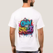 通り Tシャツ (裏面)