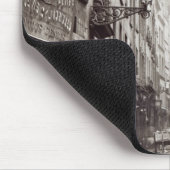 通りAumaire、通りボルタからの、パリ1858-78年 マウスパッド (コーナー)