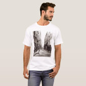 通りAumaire、通りボルタからの、パリ1858-78年 Tシャツ (正面フル)