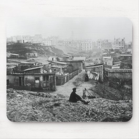 通りChamplainの小屋のグループ、1858-78年 マウスパッド (正面)