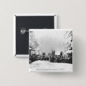 通りde Flandreのバリケード 缶バッジ (正面&裏面)