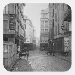 通りdes Bourdonnaisパリ1858-78年 スクエアシール