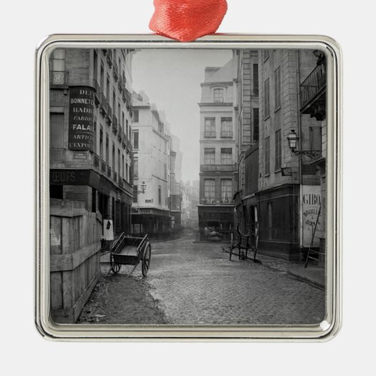 通りdes Bourdonnaisパリ1858-78年 メタルオーナメント (正面)