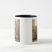 通りdes Pretes、St Germain L'Auxerrois、パリ マグカップ (中央)