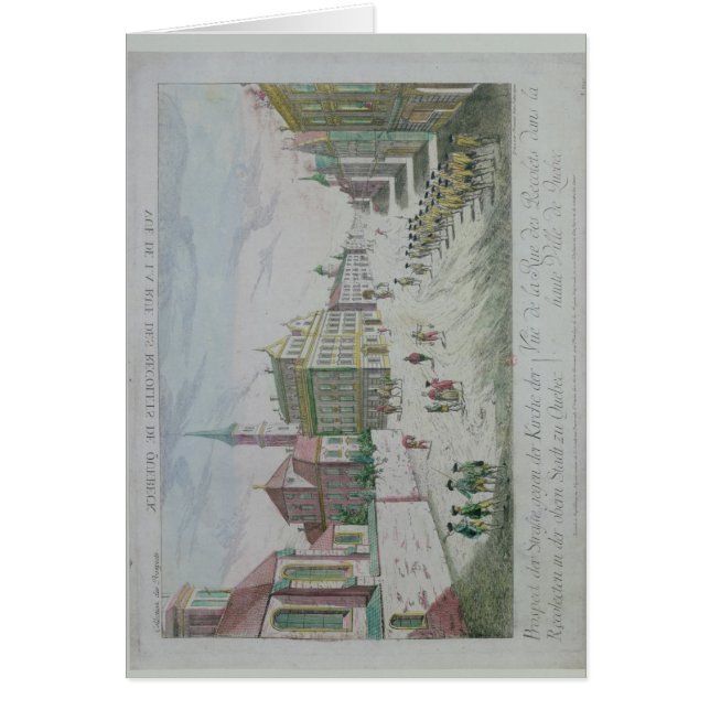 通りdes Recolets、ケベック (正面)