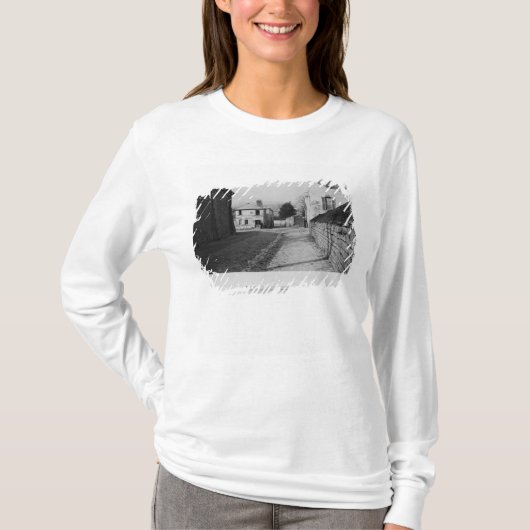 通りdes Saules、パリ1858-78年 Tシャツ (正面)