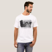 通りdes Saules、パリ1858-78年 Tシャツ (正面フル)