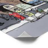 通りinイタリア# 22ポスター ポスター (角)