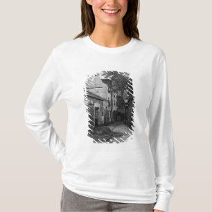 通りLarrey 8、パリ1858-78年の中庭 Tシャツ