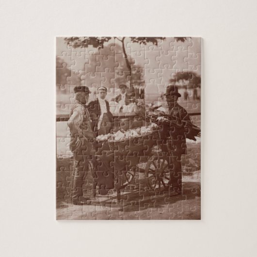 「通りLifからの粥の詐欺師そしてジンジャービールメーカー、 ジグソーパズル (縦)