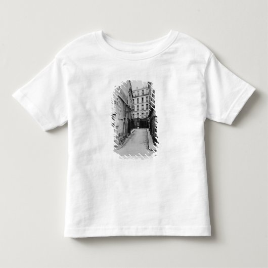 通りMaitreアルバートパリ1858-78年 トドラーTシャツ (正面)