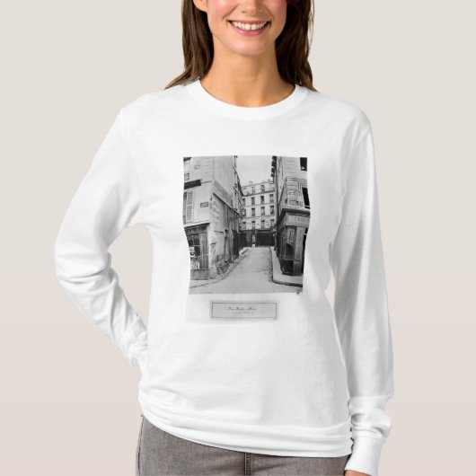 通りMaitreアルバートパリ1858-78年 Tシャツ (正面)