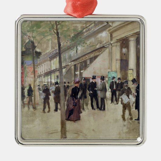 通りMontmartre メタルオーナメント (正面)