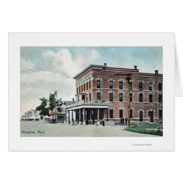 通りSceneGlendive, MT (正面横)