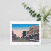 通りSceneLemoore（カリフォルニア州） ポストカード (スタンド正面)