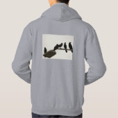 通りTシャツ殺人事件 パーカ (裏面)