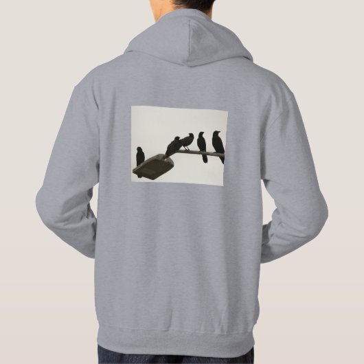 通りTシャツ殺人事件 パーカ (裏面)