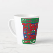 通信の内訳 カフェラテマグ (左アングル)