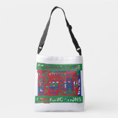 通信の内訳 クロスボディバッグ (裏面)