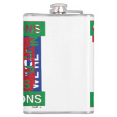 通信の内訳 フラスク (裏面)