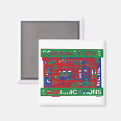 通信の内訳 マグネット (正面/裏面)