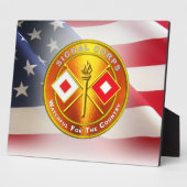 通信兵科 フォトプラーク (側面)