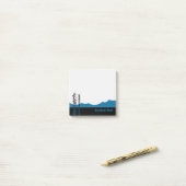 通信塔 ポストイット (デスク上)