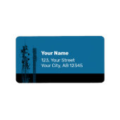 通信塔 ラベル (正面)