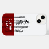 通信塔 Case-Mate iPhoneケース (裏面 (横))