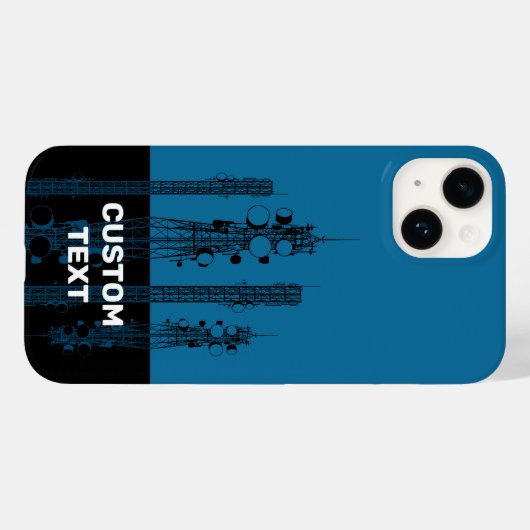通信塔 Case-Mate iPhoneケース (裏面 (横))