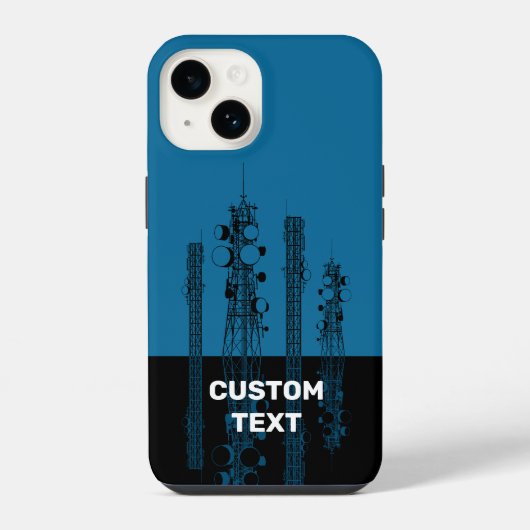 通信塔 iPhoneケース (裏面)