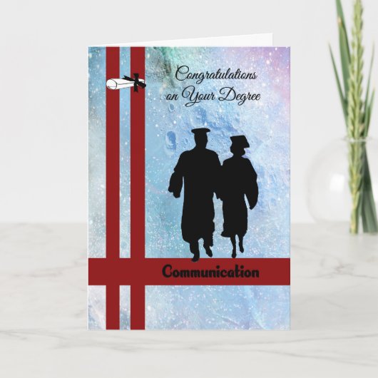 通信度カード宇宙背景 カード (正面)