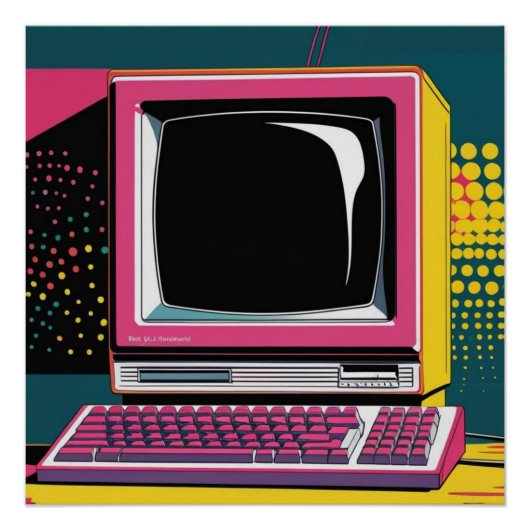 通信技術光沢ポスター | ウォールアート (正面)