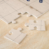 （通信状）メキシコ地図 ジグソーパズル (側面)