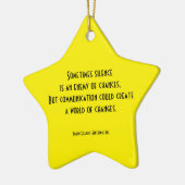 通信 セラミックオーナメント (左)