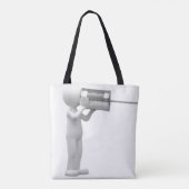 通信 トートバッグ (裏面)