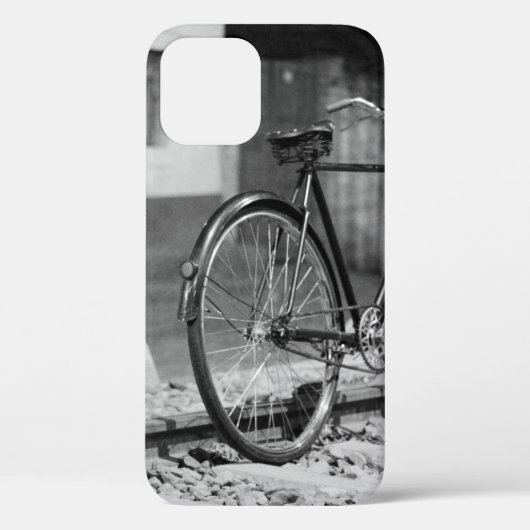 通勤バイクのグレースケール写真 Case-Mate iPhoneケース (裏面)