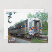 通勤列車 ポストカード (正面/裏面)